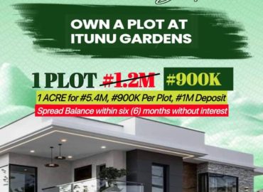 ITUNU GARDENS MONIYA, IBADAN